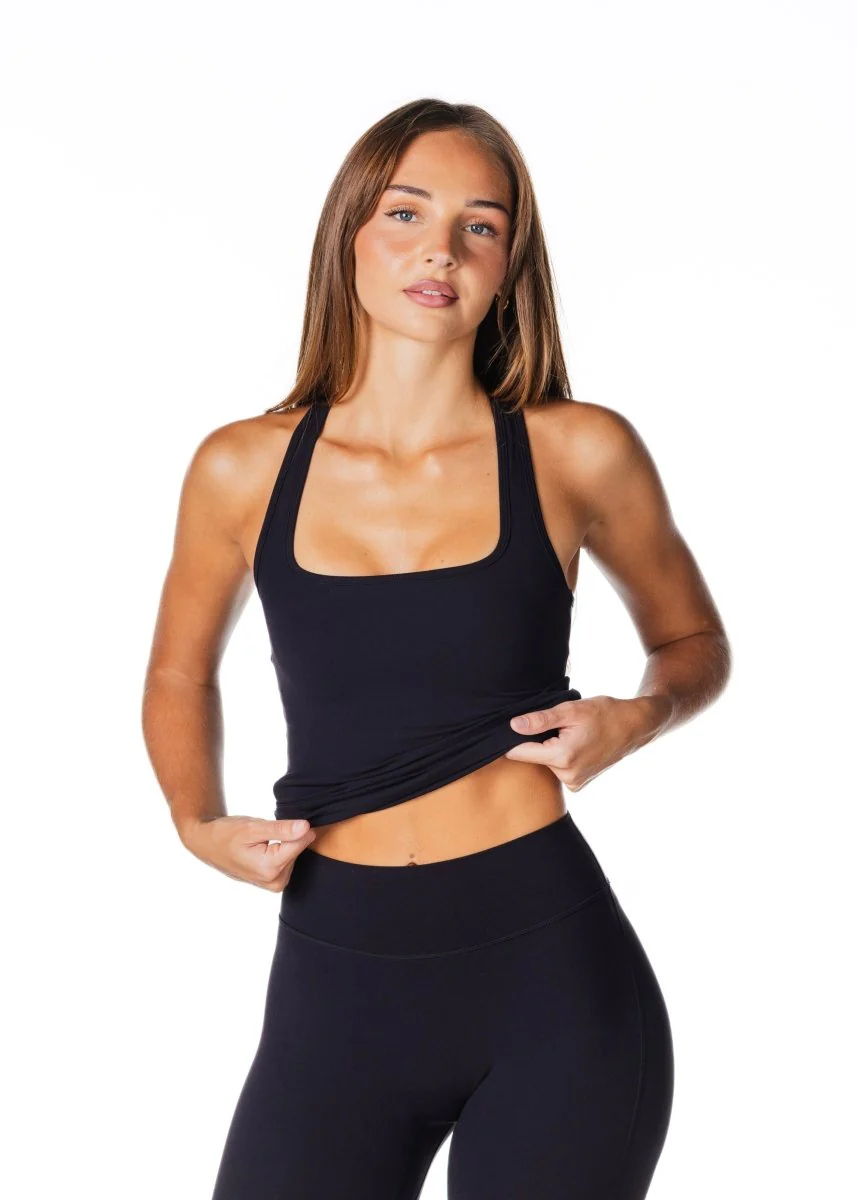 Sienna Singlet - Black - Image 4