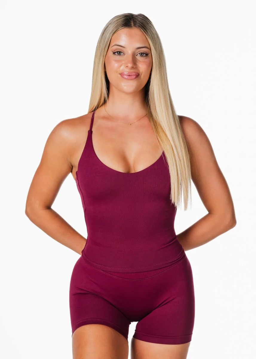 Seamless Capsule Singlet - Wine - Image 6