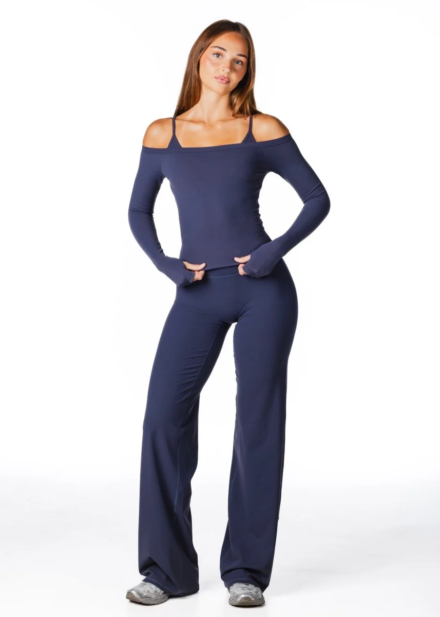 Core Capsule Off The Shoulder Top - Dark Navy - Image 5