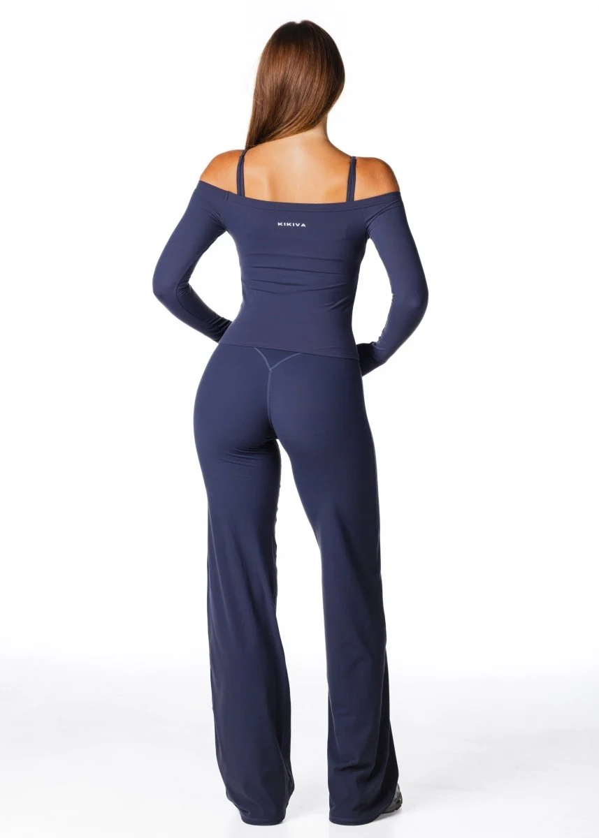 Core Capsule Off The Shoulder Top - Dark Navy - Image 8