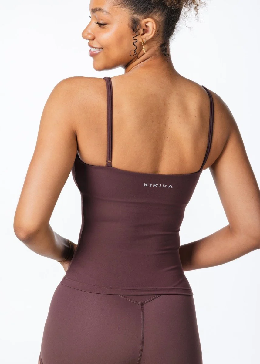 CoreActive 'Essential' Singlet - Chocolate - Image 2