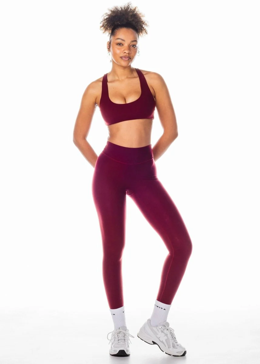 CoreActive Leggings - Wine - Image 3