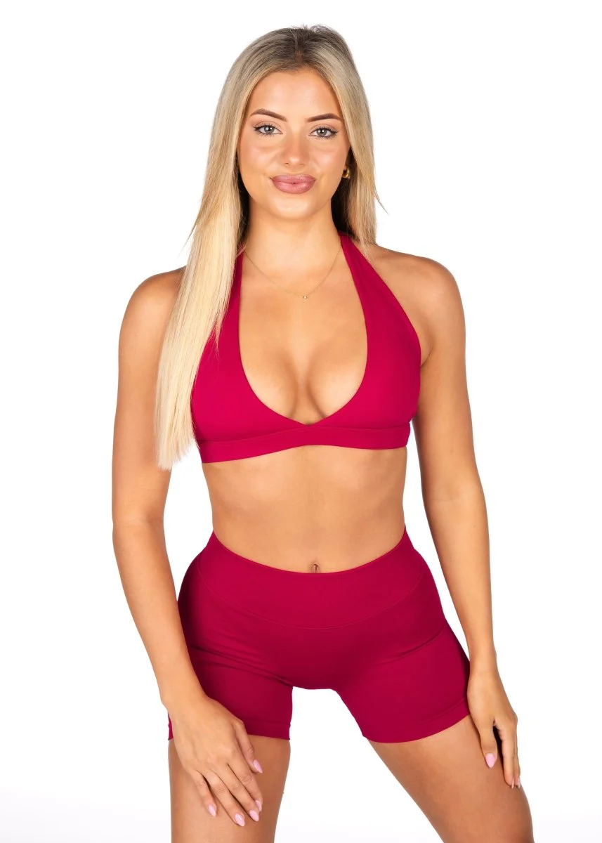 Dynamic Contour Crop - Scarlett Ruby-Red - Image 3