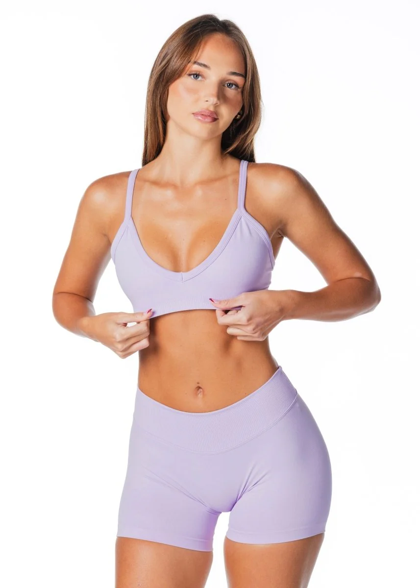 Kikiva Scoop Dynamic Shorts - Baby Lilac - Image 5