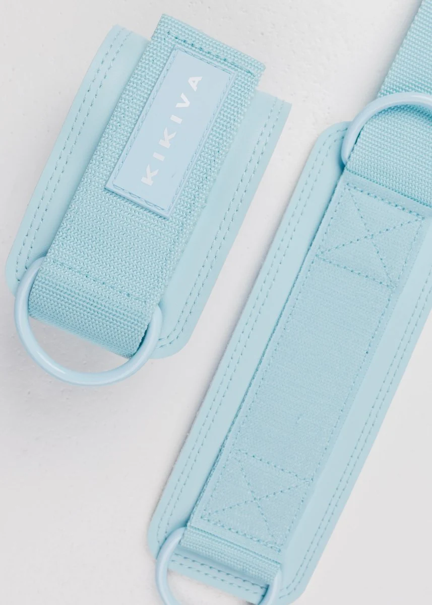 Kikiva Ankle Straps - Baby Blue