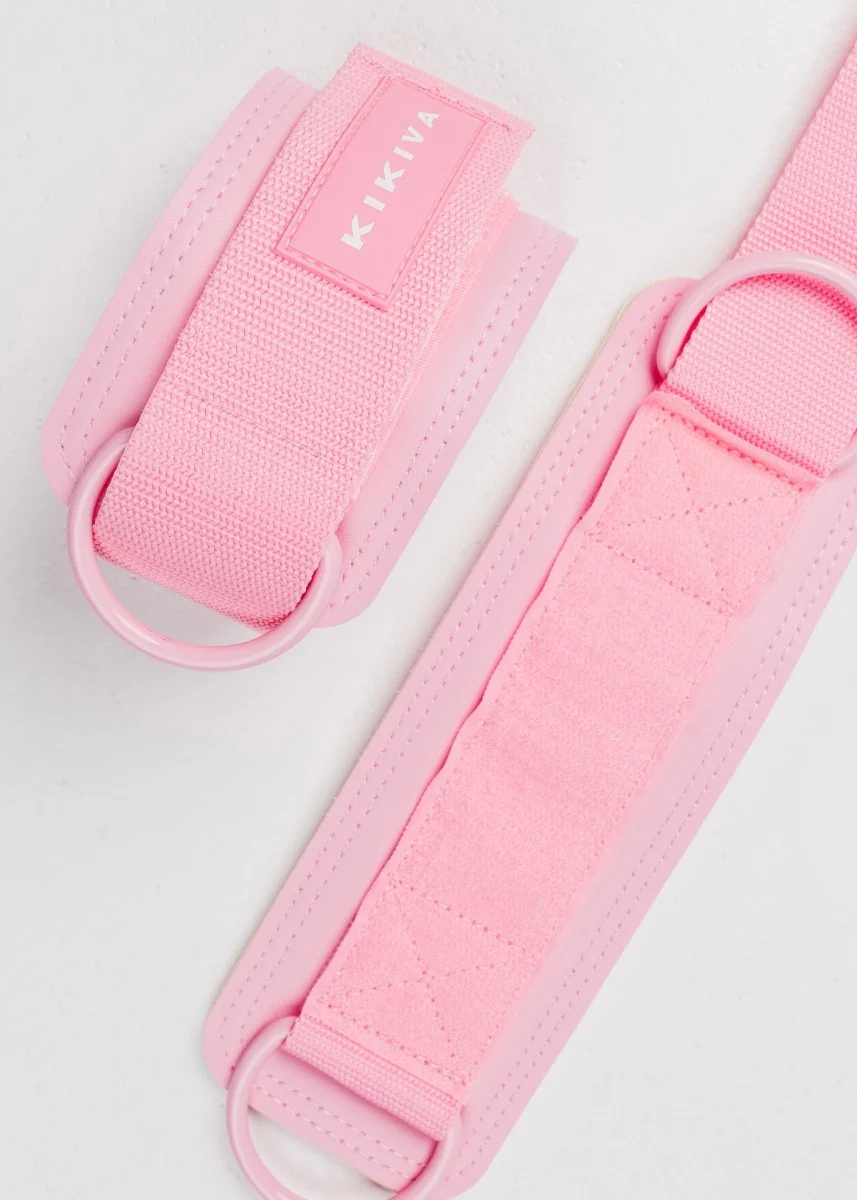Kikiva Ankle Straps - Baby Pink