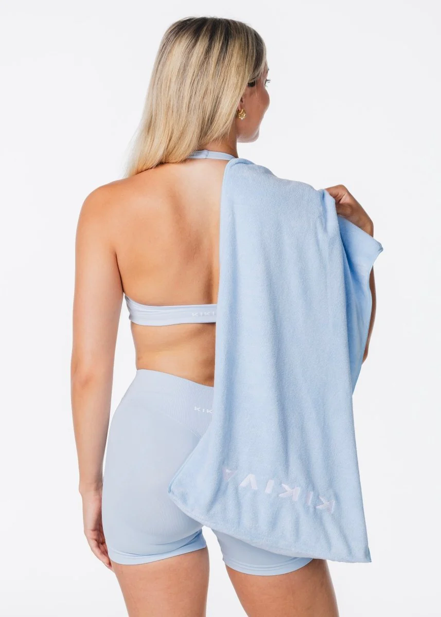 Kikiva Gym Towel - Baby Blue