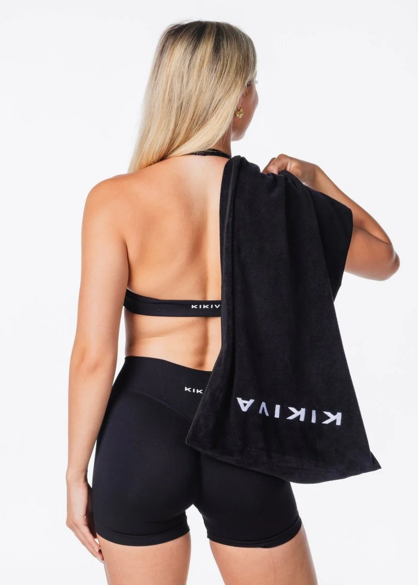 Kikiva Gym Towel - Black