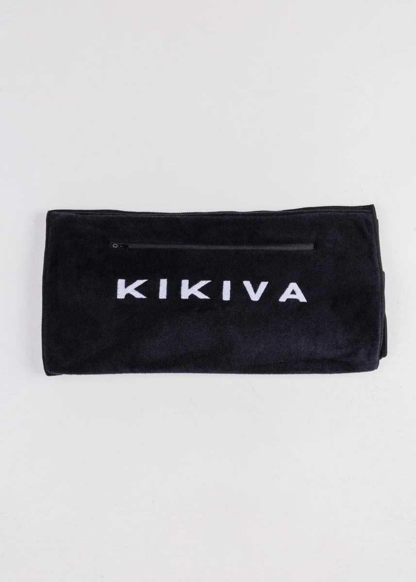 Kikiva Gym Towel - Black - Image 2