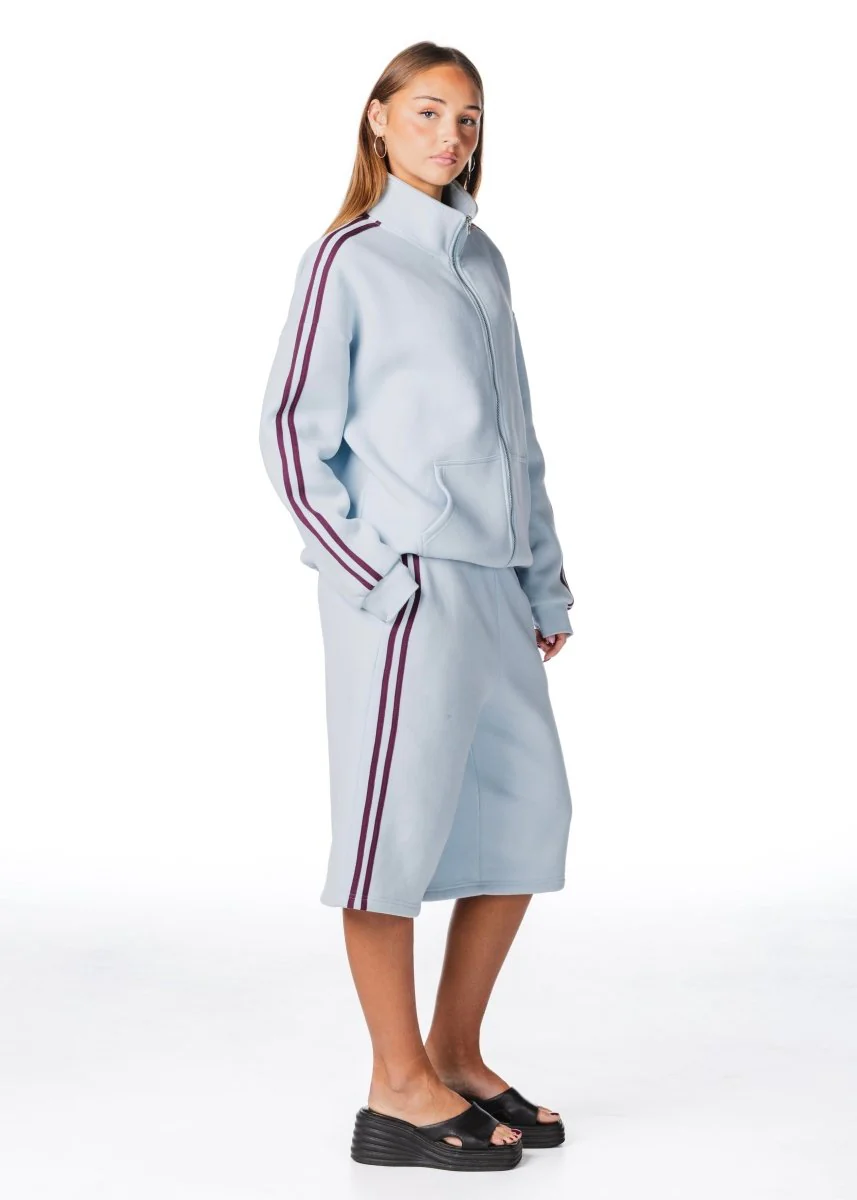 'LIMITED EDITION' Racer Zip Jacket - Blue - (PRE-ORDER) - Image 3