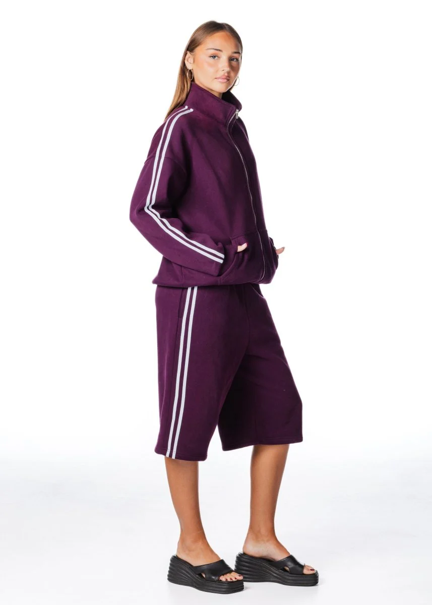 'LIMITED EDITION' Racer Trackpant - Burgundy - (PRE-ORDER) - Image 6