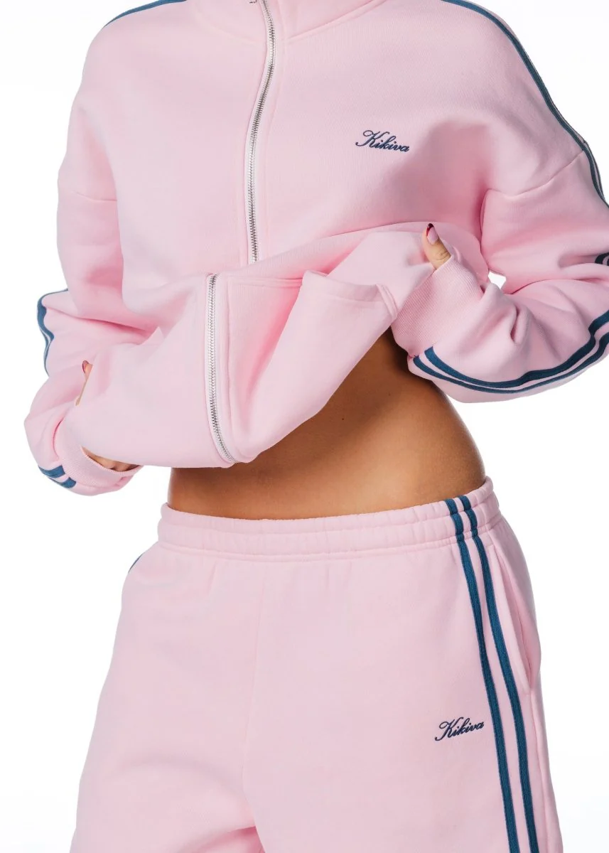 'LIMITED EDITION' Racer Zip Jacket - Pink - (PRE-ORDER) - Image 6