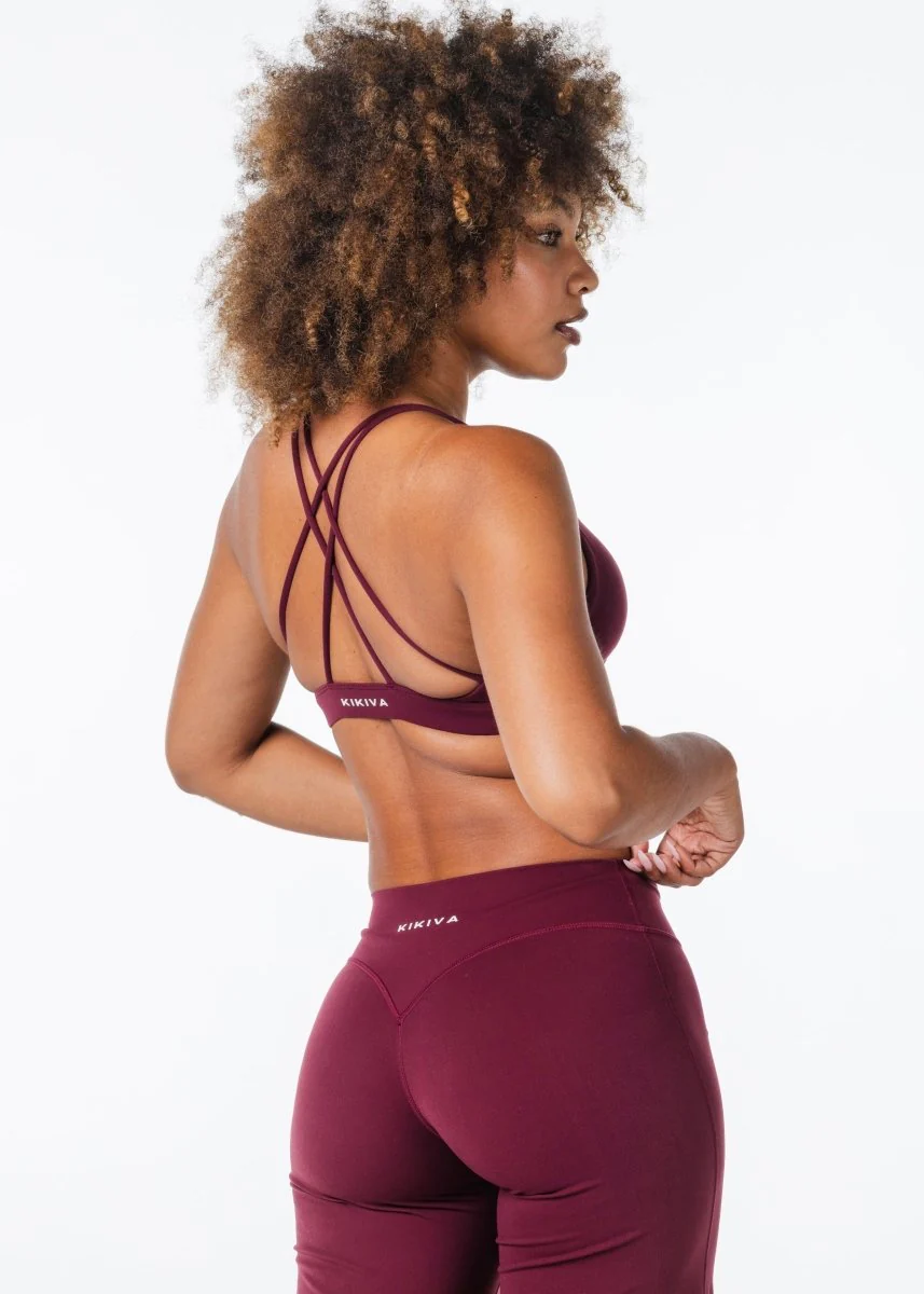 'Flow' Flares - Burgundy - Image 4