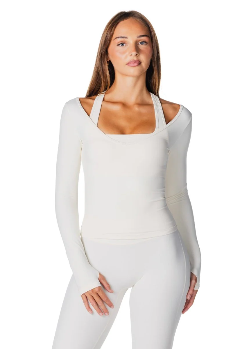 Sienna Long Sleeve - Cream - Image 4