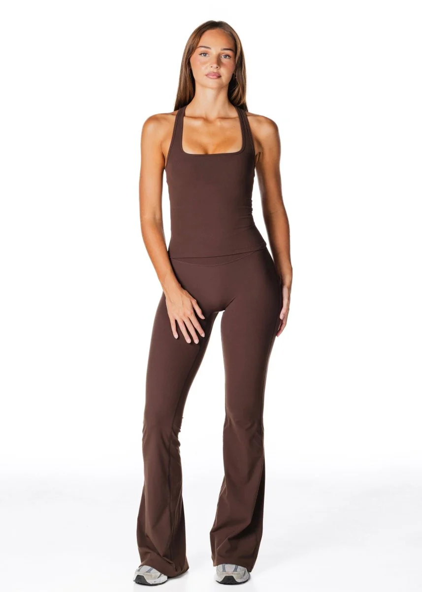 TALL Capsule Flares - Dark Choc - Image 4