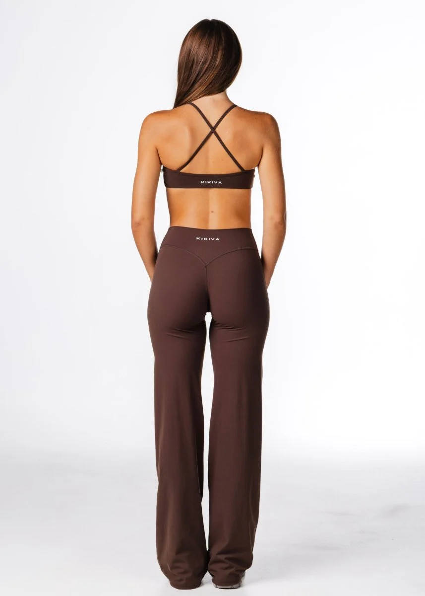 TALL 'Flow' Flares - Dark Choc - Image 5